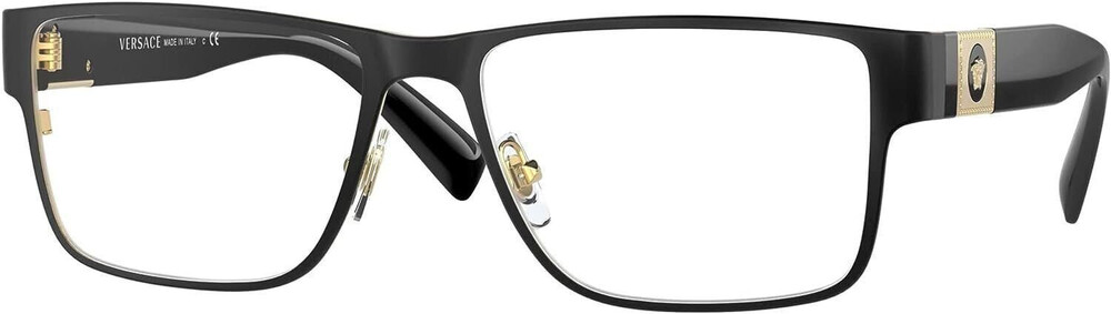Versace Ve 55Mm Black Metal Rectangle #176455V10B